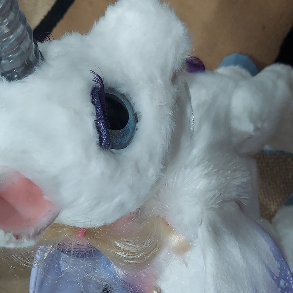 FURREAL FRIENDS MY MAGICAL UNICORN STARLILY PET PLUSH INTERACTIVE TOY NO BERRY - Picture 8 of 10